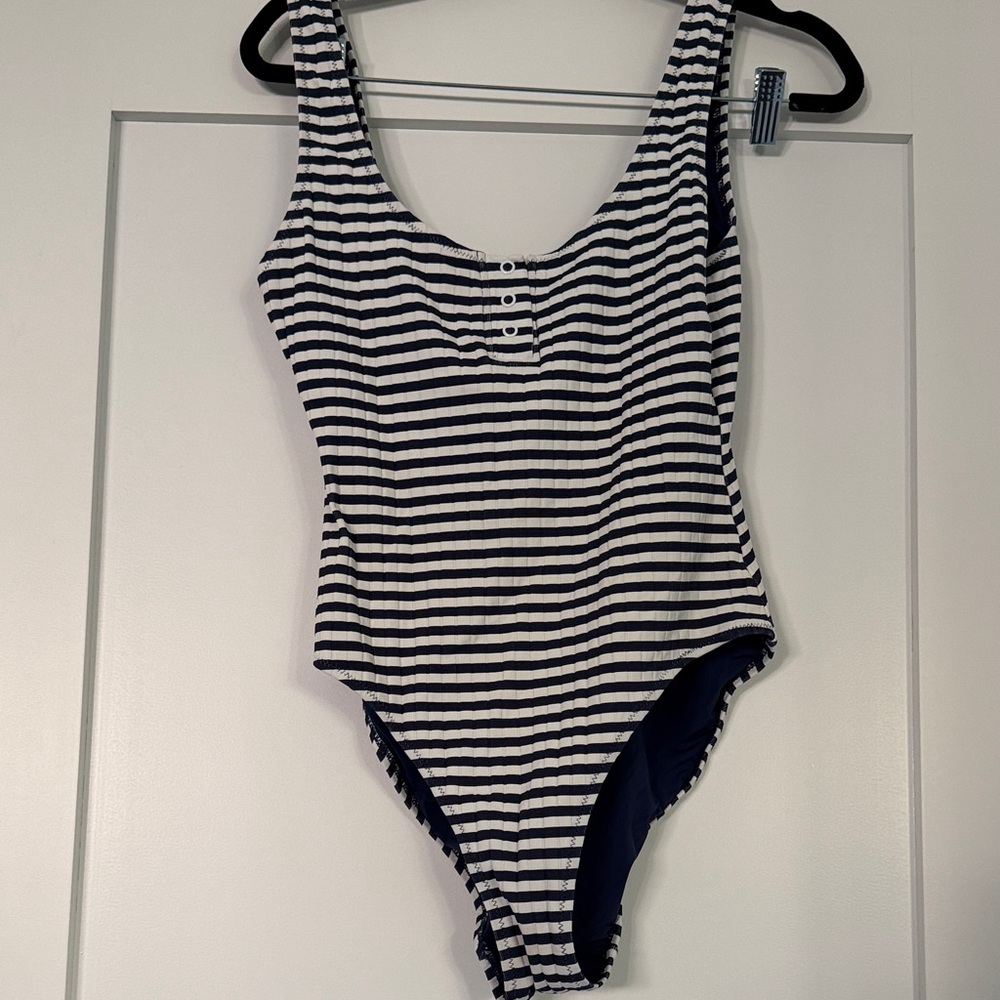 Solid & Striped The Luela Button One Piece - Picture 3 of 3